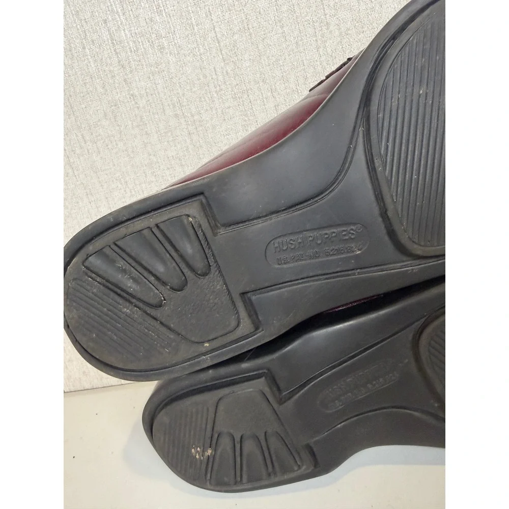 Hush puppies men loafers‎ size 11 leather brown